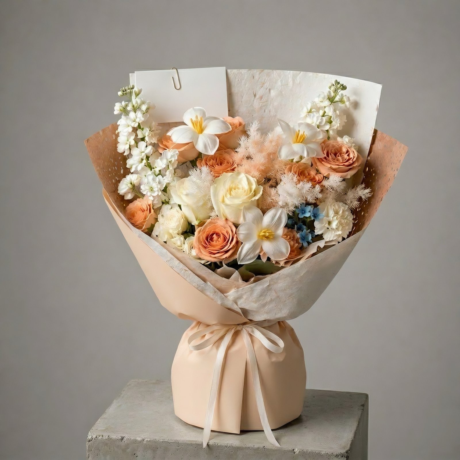 Peach Ivory Whisper - View 2