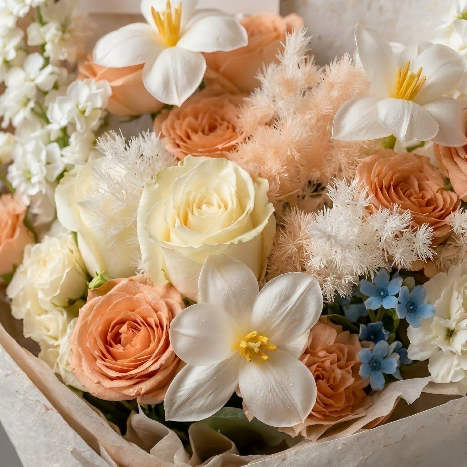 Peach Ivory Whisper - View 2